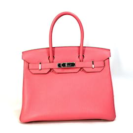 Hermès-Borsa in pelle rosa Hermes-Rosa