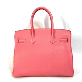 Hermès-Borsa in pelle rosa Hermes-Rosa