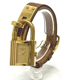 Hermès-Reloj de pulsera Hermes Quartz-Dorado