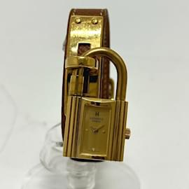 Hermès-Relógio de pulso Hermes Quartz-Dourado