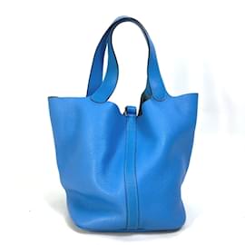 Hermès-Borsa in pelle blu Hermes-Blu