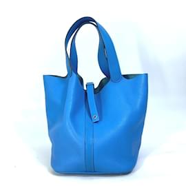 Hermès-Borsa in pelle blu Hermes-Blu