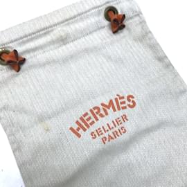 Hermès-Hermes Orange Cloth Shoulder Bag-Orange