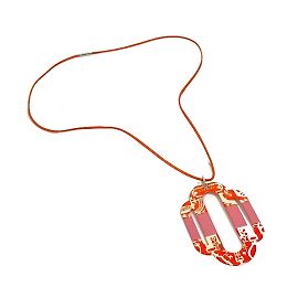 Hermès Collar de accesorios Attrage Hermes Plate Naranja