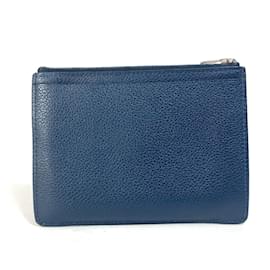 Hermès-Hermes Bicolor Coin Compartment Wallet-Black