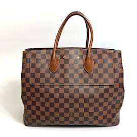 Louis Vuitton-Borsa tote Damier N41273 di Louis Vuitton-Marrone