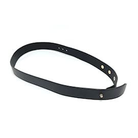 Louis Vuitton-Ceinture en cuir Knot MP146 de Louis Vuitton-Noir