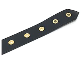 Louis Vuitton-Ceinture en cuir Knot MP146 de Louis Vuitton-Noir
