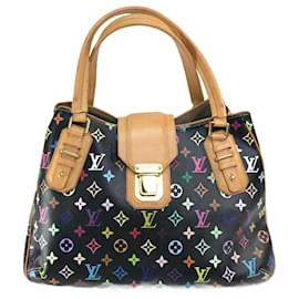 Louis Vuitton-Borsa a mano Monogram Multicolore Louis Vuitton-Nero