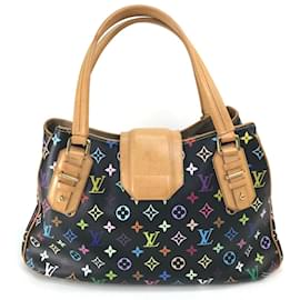 Louis Vuitton-Borsa a mano Monogram Multicolore Louis Vuitton-Nero