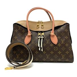 Louis Vuitton-Borsa Tote Monogram Louis Vuitton-Marrone