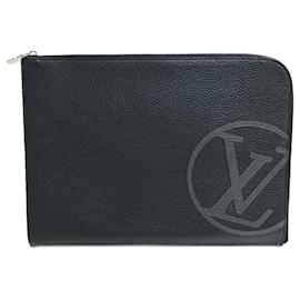 Louis Vuitton-Louis Vuitton M67756 LV Circle Bag Pochette Joule GM Clutch Bag-Black