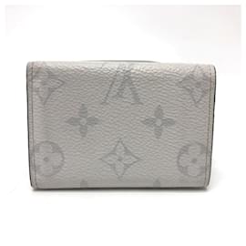 Louis Vuitton-Louis Vuitton Taigarama Monogram Trifold Wallet-White