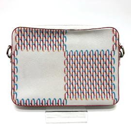 Louis Vuitton-Louis Vuitton Damier Giant Spray Shoulder Bag-White