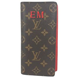 Louis Vuitton Brazza Rot