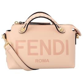 Fendi-Fendi By The Way Mini Beige-Marrone,Beige