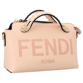 Fendi-Fendi By The Way Mini Beige-Marrone,Beige