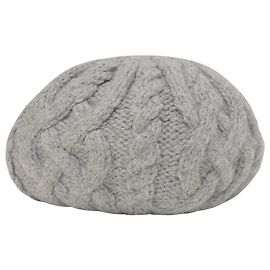 Beret de alpaca Jamie da Eugenia Kim em lã cinza claro Cinza