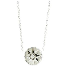 Collar Péndulo Rose des Vents Christian Dior Plata