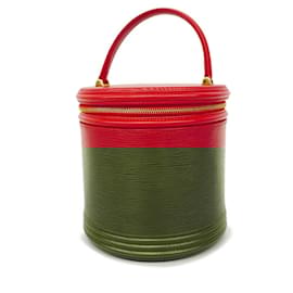 Louis Vuitton-Louis Vuitton Epi Cannes Handbag-Red