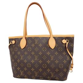 Louis Vuitton-Louis Vuitton Monogram Neverfull PM Tote Bag-Braun