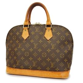 Louis Vuitton-Louis Vuitton Monogram Alma Handtasche-Braun