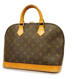 Louis Vuitton-Louis Vuitton Monogramm Damier Alma Handtasche-Braun