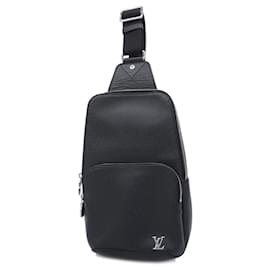 Louis Vuitton-Louis Vuitton Taiga Avenue Sling Bag-Black