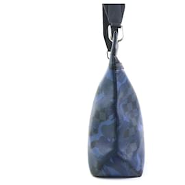 Louis Vuitton-Louis Vuitton Damier Cobalt Camouflage Shoulder Bag-Blue