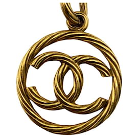 Chanel-Collier Chanel Coco Marque 93P-Doré