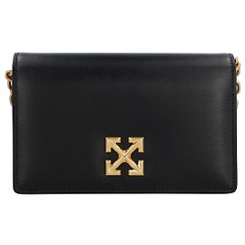 Borsa a spalla Off White Jitney 0.5 Nero