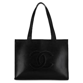 Autre Marque-Chanel Caviar Skin Handbag Tote Bag Black in Very Good Condition-Other