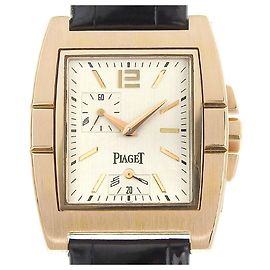 Piaget Upstream Automatic Men's Watch Silver Dial Pink