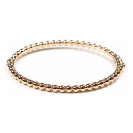 Van Cleef & Arpels-Van Cleef & Arpels Perlée Rose Gold Charm Bracelet-Golden