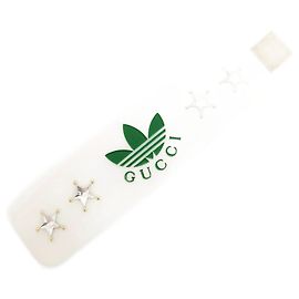 Fermaglio per capelli Gucci x adidas D'oro Crudo