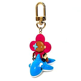 Louis Vuitton-Louis Vuitton Vivienne Sea Rider Keyring-Brown,Pink,Blue