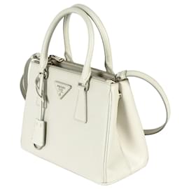 Prada-Prada Galleria Saffiano Medium Handbag-White