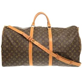 Louis Vuitton-Louis Vuitton Keepall Bandouliere 60 Monogram Bag-Brown