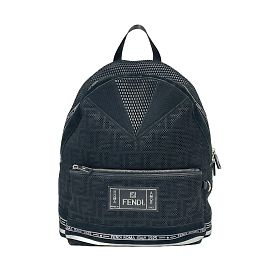 Fendi Zucca Mesh Backpack Black