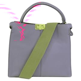 Fendi-Fendi Peekaboo X-Lite Handbag-Pink