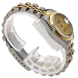 Rolex-Rolex 79173 2BR Datejust Coquille Jaune 2P Montre Diamant-Autre