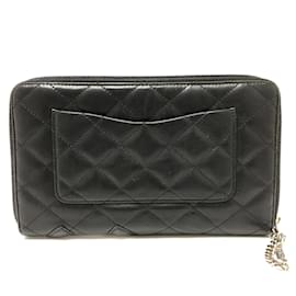 Chanel-Chanel A26710 Cambon Line Long Wallet-Black