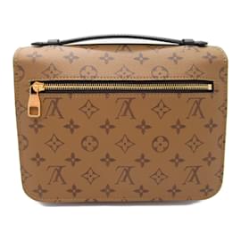Louis Vuitton-Louis Vuitton Pochette Metis MM Shoulder Bag-Brown