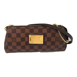 Louis Vuitton-Louis Vuitton Eva Brown Damier Shoulder Bag-Brown