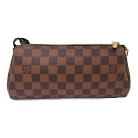 Louis Vuitton-Louis Vuitton Eva Brown Damier Shoulder Bag-Brown