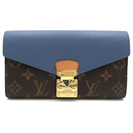 Louis Vuitton-Louis Vuitton Portefeuille Pallas Long Wallet-Brown