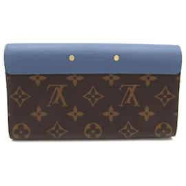 Louis Vuitton-Louis Vuitton Portefeuille Pallas Long Wallet-Brown