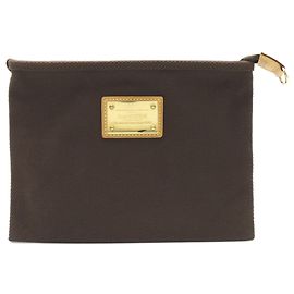 Louis Vuitton Antigua Pochette Platt GM Brown