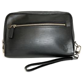 Louis Vuitton-Louis Vuitton Epi Neo Hoche Clutch Bag-Black