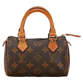 Louis Vuitton-Speedy Handtasche Monogram Louis Vuitton-Braun